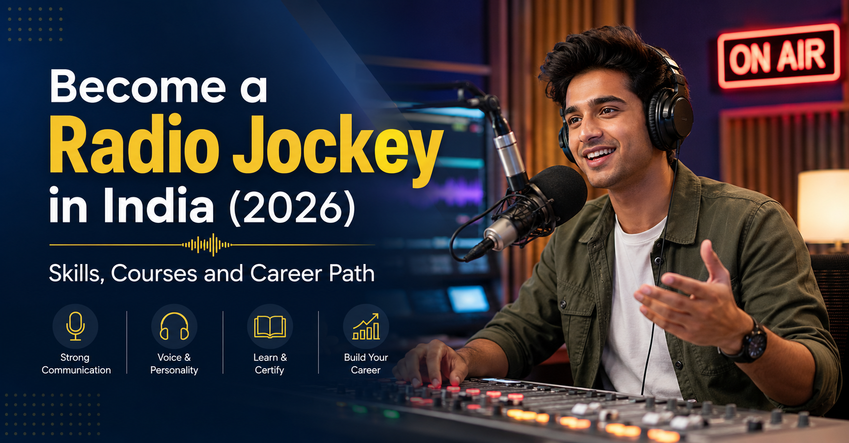 Become a Radio Jockey in India (2026): Skills, Courses and Career Path
