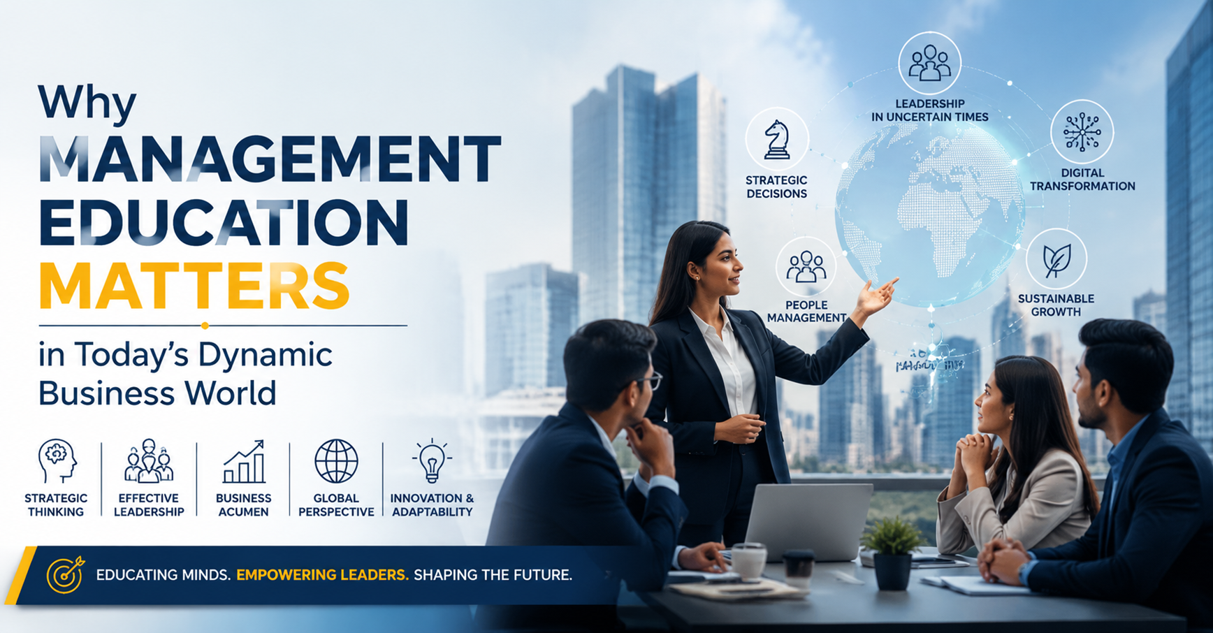 Why Management Education Matters in Today’s Dynamic Business World