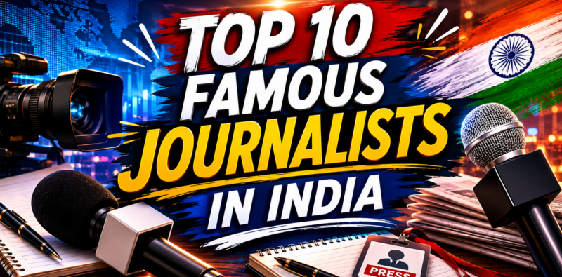 Top 10 famous journalists in India