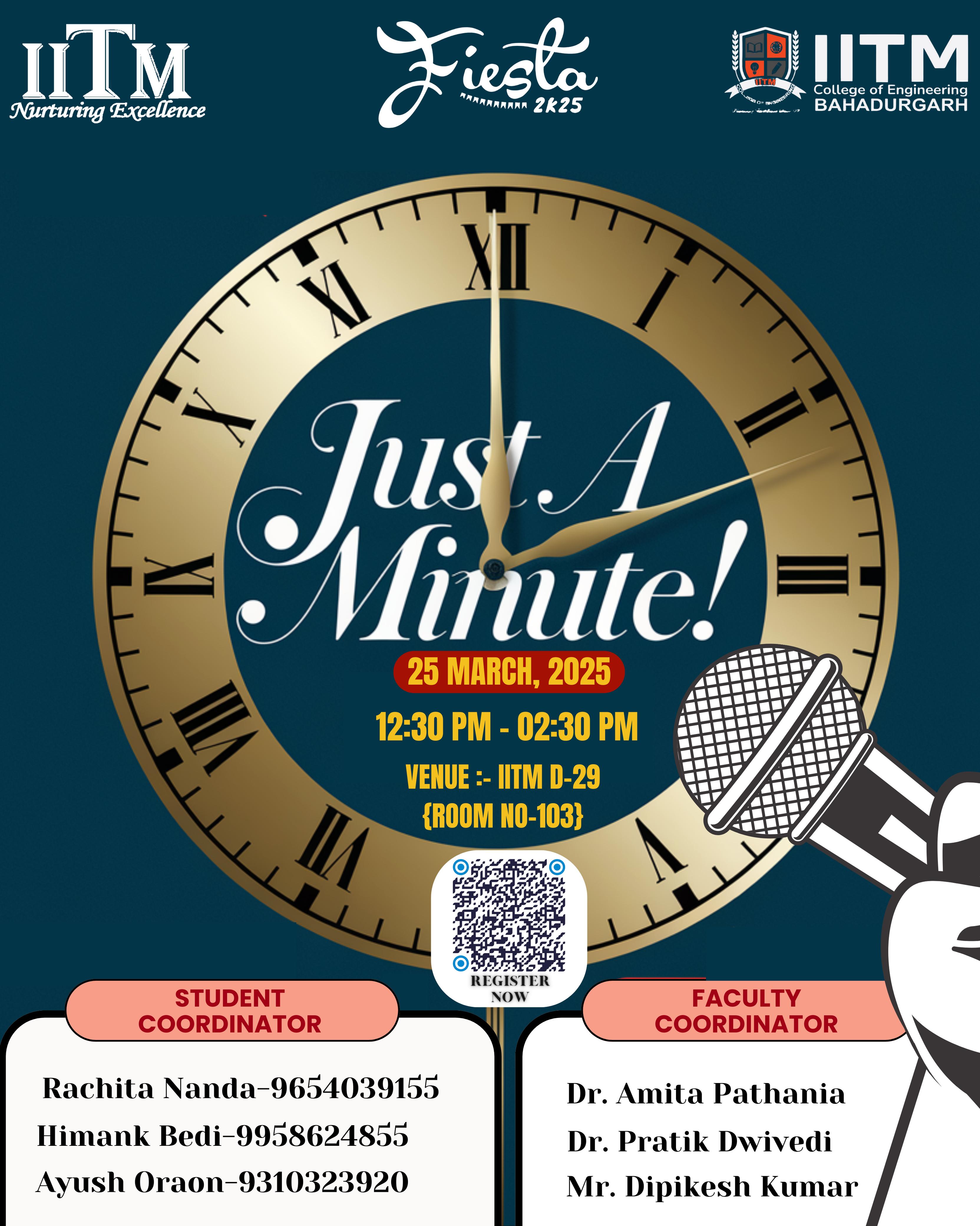 Just A Minute